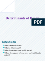 1 Determinants of Health
