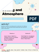 Setting and Atmosphere