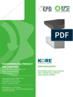 KORE Insulation EPD