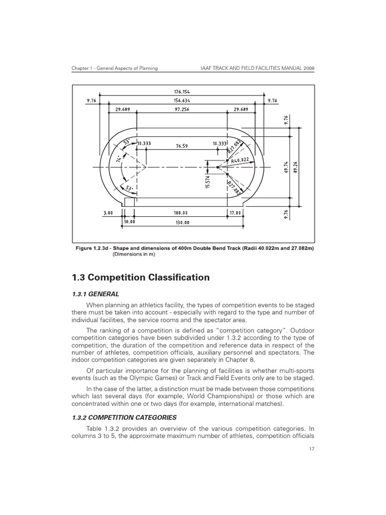Athletics Facility Planning Guide | PDF | Track And Field | Sports