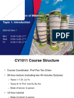 CV1011 - 1 Introduction