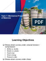 CV1011 - 7 Mechanical Properties of Materials