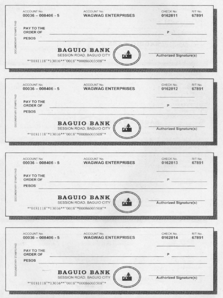 Blank Check 2 | PDF