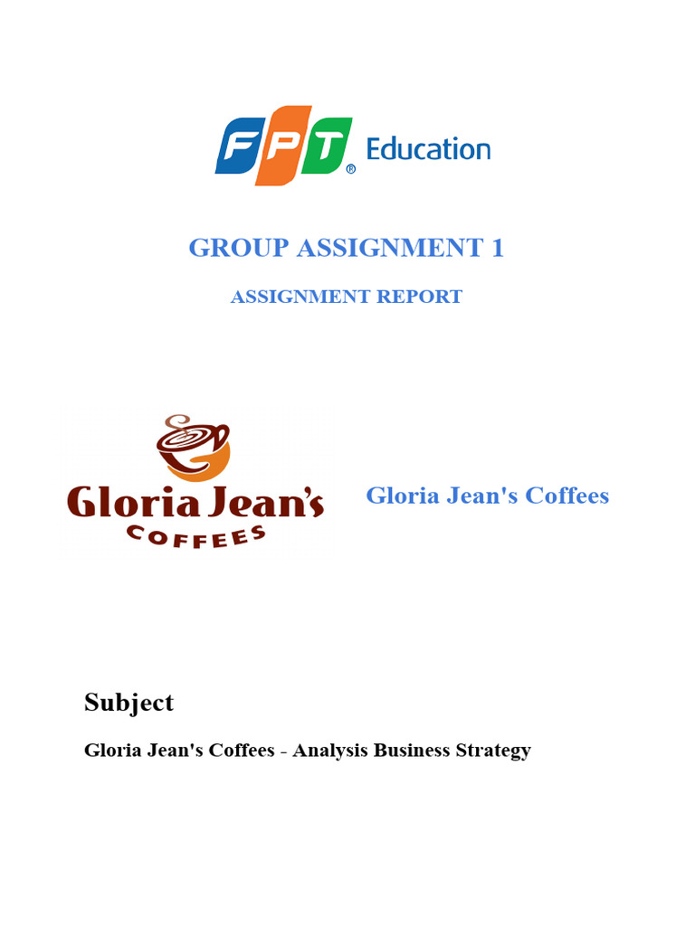Gloria Jean's Coffees Business Strategy Analysis | PDF | Brand | Retail