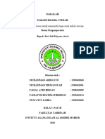 Makalah Kelompok 7 Mabadi Khaira Ummah