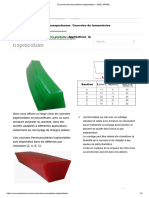 Courroies Thermosoudables Trapézoïdales - SARL OPRED