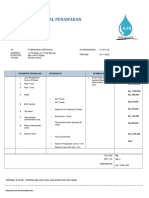 Contoh Invoice Penawaran