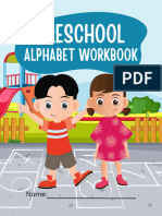 Fun and Colorful Preschool Alphabet Workbook
