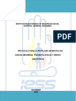 Protocolo de Profilaxis Antibiótica