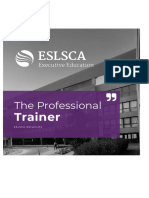 The Professional Trainer Brochure