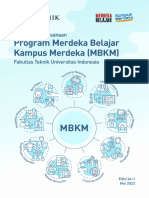 Buku Pedoman Pelaksanaan MBKM FTUI Edisi 1 - Agustus 2022