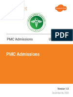 User Manual - PMC Admission v1.0