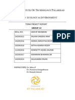 Ecology Project g13 Report