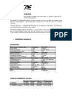 Dados Técnicos Da Perfuratriz BS 400