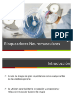 Bloqueadores Neuromusculares