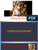 A Rose For Emily Recipe Synopsis Editorial Essay