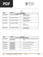 2025 PLP Assessment Task Overview | PDF | Qualifications | Educational ...