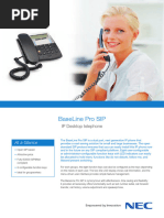 NEC Brochure Terminal BaselineProSIP Web