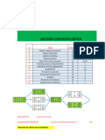 Metodo CPM Ruta Critica - Gestion