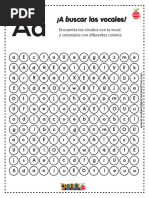 Cuadernillo de Vocales para Niños | PDF