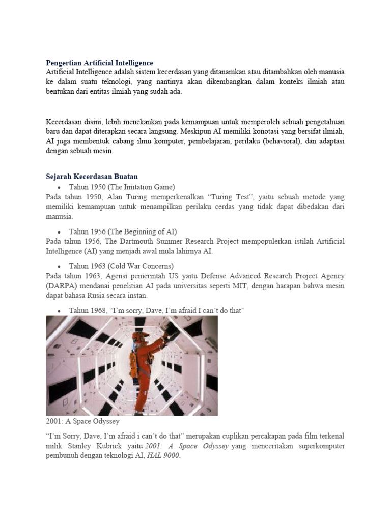 Pengertian artificial intelligence pdf