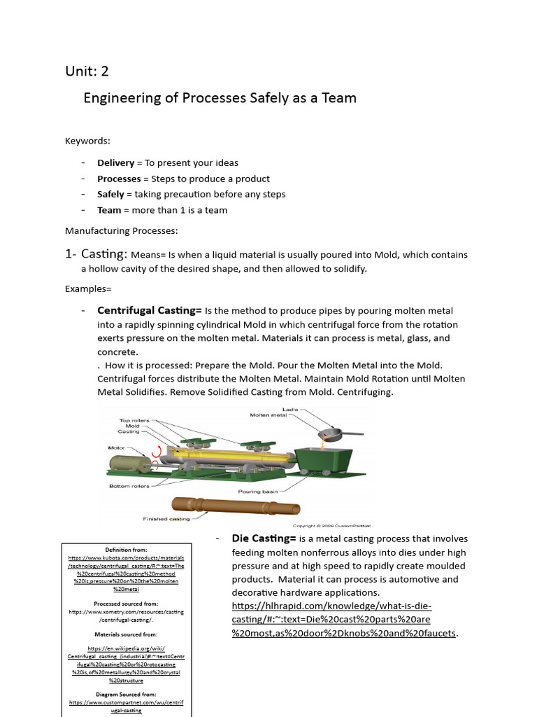 Unit 2 Delivery of Engnieering Processes | PDF
