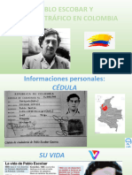 Pablo Escobar y El Narcotrafico