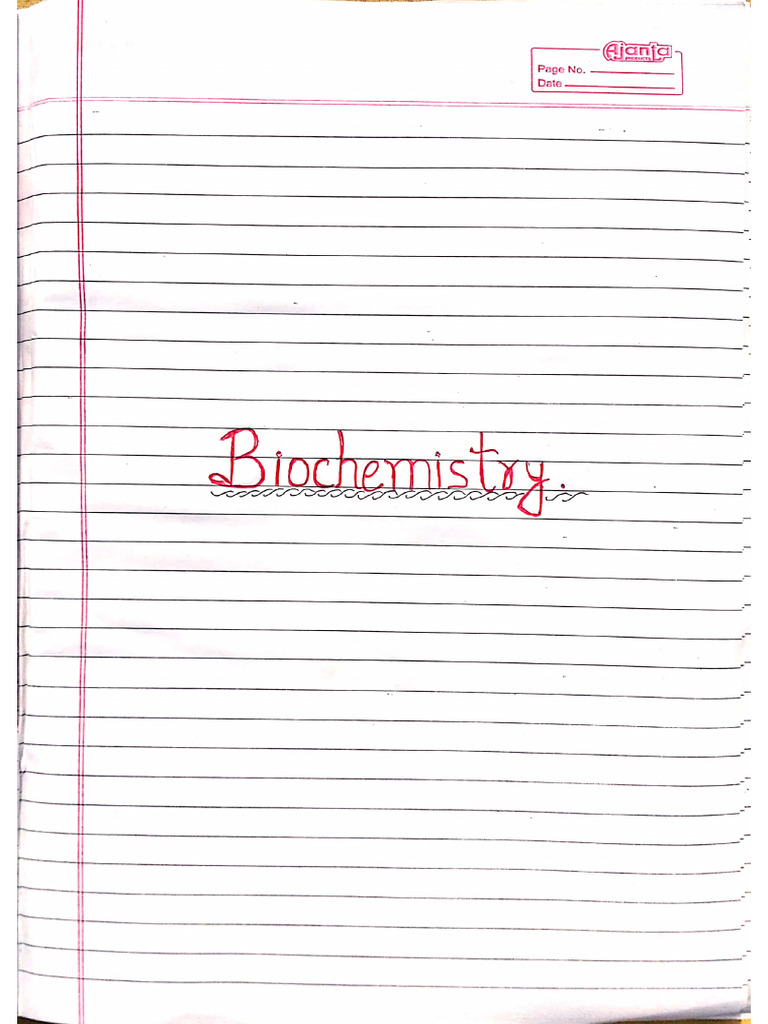 Biochemistry 1st Year Bsc Nursing Niher Decmber 2019 Pdf