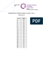 2010 - Biologie - Etapa Nationala - Barem - Clasa A XI-a - 0