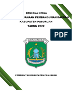 RKBPPD Kabupaten Pasuruan Tahun 2022