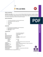 Technical Data Traffikote TFK 116 MMA