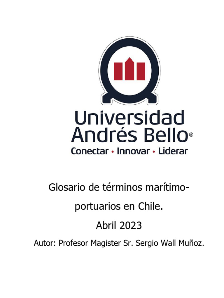 Glosario De Términos Marítimos – YUGFF