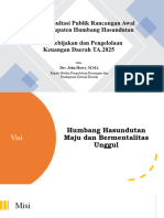 Arah Kebijakan Dan Pengelolaan Keuangan Daerah TA 2025