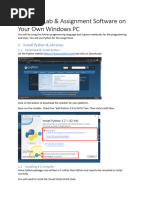 CMS3510 Software Install Windows