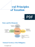 1.0 General Principles of Taxation