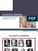 FILOSOFÍA Moderna