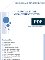 Medical Store Management System: Data Modeling and Implementation