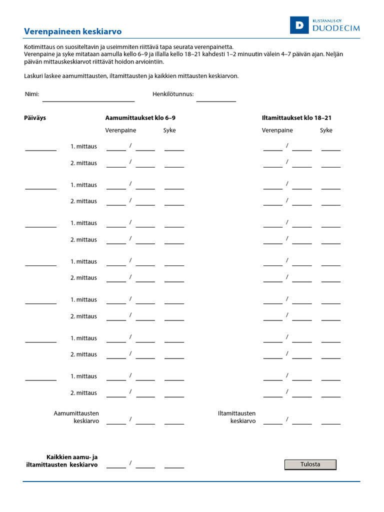 verenpaine-keskiarvo-pdf