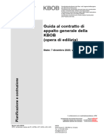 KBOB Leitfaden GU-Vertrag V2.0 Publikation I