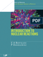 C.A. Bertulani (Author) - P. Danielewicz (Author) - Introduction To Nuclear Reactions-CRC Press (2004)