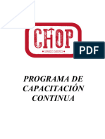 Programa de Capacitación