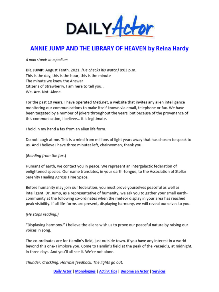Annie Jump And The Library Of Heaven Dr Jump Laugh Pdf