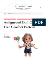 Amigurumi Doll Cute Free Crochet Pattern - Amigurumi