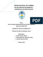 Plan de Gestion Ambiental Carwash - Grupo 3