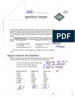 14 The Imperfect Tense Answers