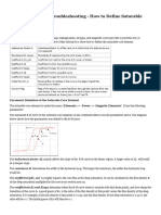 How To Define Saturable Core Parameters