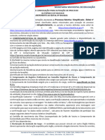 Edital de Convocação para Autuação de Processo ELETRÔNICO #002/2024