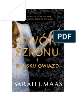 Dwor Szronu I Blasku Gwiazd - Sarah J. Maas