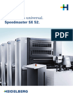 Speedmaster SX 52 Product Information