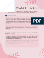 Pt2 - Comparing and Contrasting Information Based On Accuracy and Effectiveness